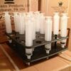 EZ-Inject Tray and Racking Stand for Jello Shot Syringes - Lightweight & Durable Plastic Tray for 2.5oz Large Syringe Shots - Holds 25 Syringes for Jello Shots Drinking Game Holiday & Halloween Party Large (Pack of 1)