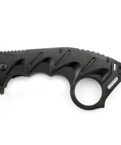 Snake Eye Tactical Everyday Carry Spring Assist Style Folding Pocket Knife EDC (Black) Black 22 51XZtaP4jDL