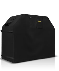 Garden Home outdoor 617037063672 Heavy Duty Grill Cover, Black, 64'' L 10 51Xb5w Np0L