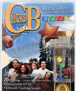 ChordBuddy Guitar Learning System for Right Handed Guitars. Includes ChordBuddy, 2 Month Lesson Plan DVD and Song Book 12 51XbYExj L