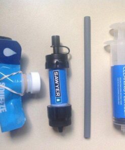 Sawyer Products SP128 Mini Water Filtration System, Single, Blue 1-pack 47 51XfD3WShyL