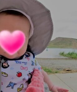 i play. Baby Girls' Brim Hat | All-Day UPF 50+ Sun Protection for Head, Neck, & Eyes 9-18 Months Gray 27 51XkYW6R2iL