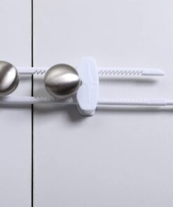 Dreambaby Sliding Cabinet Child Safety Locks - U Shaped for Knobs and Handles 3 Count (Pack of 1) 22 51XoaQYi42L