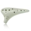 OcarinaWind® 12 Hole White Ocarina Exquisite Craft of Ice-crack Alto C Version Music Instrument Gift Idea 9 51XrCocVoHL