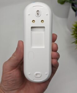 Arlo Video Doorbell 2K (2nd Generation) – Battery Operated or Wired Doorbell, Smart Wi-Fi, Two-Way Audio, Night Vision, Security Camera, Surveillance, White – AVD4001 45 51XsOsIwxGL