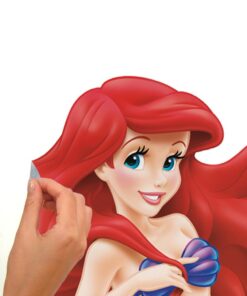 RoomMates RMK2360GM The Little Mermaid Ariel Peel and Stick Giant Wall Decals Pack of 1 Multicolor 16 51Xsj9yL77L