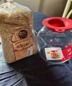 Ecolution Micro-Pop Popper, Glass Microwave Popcorn Maker with Dual Function Lid, 3 Qt 25 51Xszi6sR4L