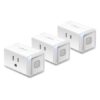 Kasa Smart Plug HS103P3, Smart Home Wi-Fi Outlet Works with Alexa, Echo, Google Home & IFTTT, No Hub Required, Remote Control,15 Amp,UL Certified, 3-Pack , White Mini, 3-Pack 31 51XucW bWL
