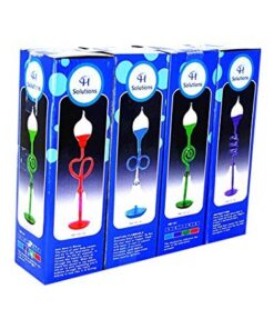 Colorful Office Thinking Hand Boiler, Glass Science Energy Transfer, Children Science Experiment, Love Birds Color Meter Hand Boiler, 2 Pcs (Gree&Blue) by C&H® 5 51Y NCSBI0L