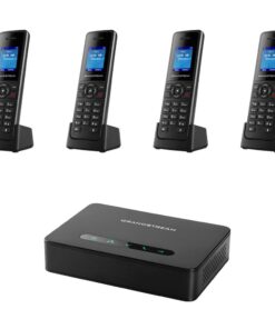 Grandstream DP750 Long-range DECT Base Station + DP720 4-UNITS DECT HD Handset