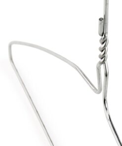 HANGERWORLD Silver Metal Wire Clothes Hangers 16inch 13 Gauge Clothes Garment Coat Hanger (20 Pack) 20 9 51Y3MtMaNhL