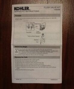 KOHLER GENUINE PART 1080961 CANISTER VALVE ASSEMBLY KIT, Black, Small 7 51Y5Mybn25L