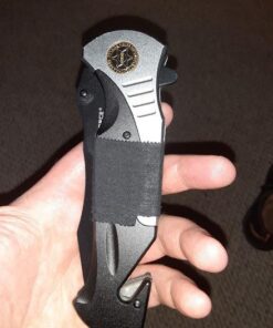 Tac-force Extra Large Grey 10.5" Folding Blade Spring Assisted Open Pocket Knife 33 51Y90LahnnL