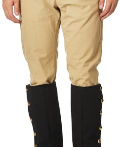 Forum Novelties Men's Adult Steampunk Suede Spats Costume Accessory One Size Black 19 51YCVlBYqTL