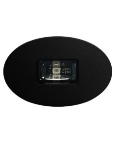 Alternative view of Brightest 2 Mile LED Boat Navigation Lights Pair. Flush Mount, USCG 112.5 Degree 2nm boating nav light for pontoon boat, yacht, kayak, air boats, marine. 1 Red Portside, 1 Green Starboard (Black) Black Housing