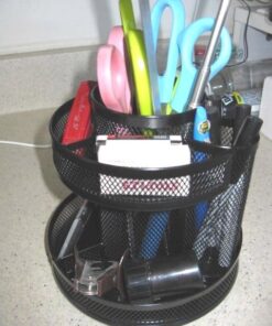 Rolodex Mesh Collection Spinning Desk Sorter, Black 30 51YHTdyRfhL 1