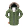 Puffin - The Pahka Beverage Parka | Insulated Can & Bottle Coolers That Keep Soda and Beer Cold | Thermocooler Sleeve Cover | 12 oz Olive Green 26 51YHhkn28ZL