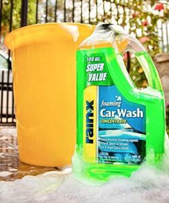 Rain-X 5072084 Foaming Car Wash - 100 fl oz. High-Foaming, Concentrated Formula For Greater Cleaning Action, Safely Lifting Dirt, Grime And Residues For An Exceptional Clean Old Packaging 18 51YOH4Dm2RL