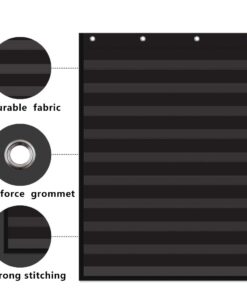 VNOM Standard Pocket Chart Clear 10 Pockets Chart for Classroom & Home Heavy Duty Hanging Pocket Chart for Word Wall/Letter Cards/Sentence Strips,28x43 Inch (28Wx43L, Black) 28Wx43L 10 51YPaumpeiL