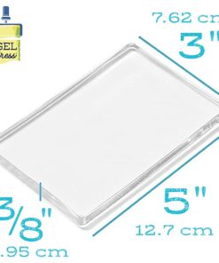 Alternative view of Gel Press Monoprinting Print Plate - 3” X 5” Gel Plate - Printmaking Supplies - Reusable Gel Printing Plate for Press Art for Card Making, Scrapbooking, Journaling, Arts and Crafts, Home Decor 3 Inch x 5 Inch Plate