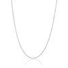 Bling For Your Buck Sterling Silver Chain Necklace for Women and Men | Thin Italian Box Chain 0.7mm 925 Silver Necklace Chain | Choose Length 14 inch - 40 inch | Short Choker Sizes, Long Chains 18 inch 17 51YVRFyQwVL