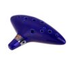 AFUNTA 12 Hole Ocarina Ceramic Alto C Legend of Zelda Ocarina Flute with song book (Neck Strap Cord with Random Color)- Blue 10 51YVmehfhUL