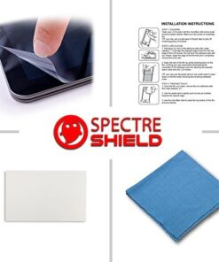 Spectre Shield (8-Pack Screen Protector for Fitbit Charge 2 (1" inch) Screen Protector Case Friendly Accessories Flexible Full Coverage Clear TPU Film 1"-inch 21 51YZ n 7QL