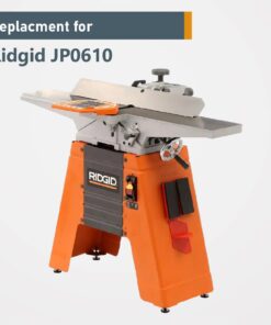 POWERTEC 6-1/8 Inch Jointer Blades for Ridgid JP06000, JP06101, JP0610 Jointer, Replacement for AC8600, JE08008 Jointer Knives, Set of 3 (148020) 6-1/8" HSS jointer blades 12 51YbI2VrobL