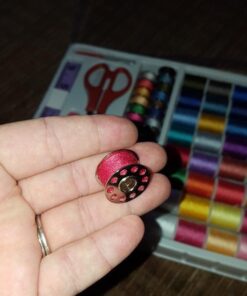 Michley Sewing Kits with100 Pieces, 32 Bobbins in, 1.0-inches by 8.0-inches by 9.8-inches, Multi-Color 1.00 x 8.00 x 9.80 inches 21 51Ye1wdShSL