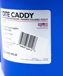 Akro-Mils 09185 Plastic Tote Tool & Supply Cleaning Caddy with Handle, (18-3/8-Inch x 13-7/8-Inch x 9-Inch), Blue (09185BLUE) Tote Caddy 25 51YeIUvpBoL 3