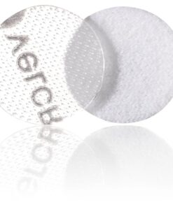 VELCRO Brand - 91302 Thin Clear Dots with Adhesive | 75count | 5/8" Circles | For Crafting School Projects, Home and Office Organization | Low Profile Design 5/8in 75 Count 18 51YeoTBWL