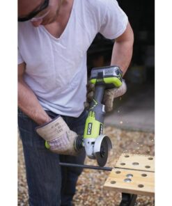Ryobi P421 6500 RPM 4 1/2 Inch 18-Volt One+ Lithium Ion-Powered Angle Grinder (Battery Not Included, Power Tool Only) 14 51YgGayo91L