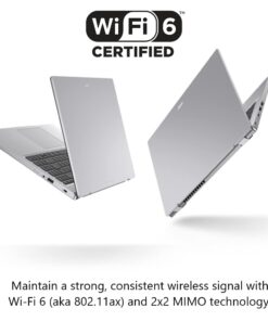 Acer Aspire 3 A315-24P-R7VH Slim Laptop | 15.6" Full HD IPS Display | AMD Ryzen 3 7320U Quad-Core Processor | AMD Radeon Graphics | 8GB LPDDR5 | 128GB NVMe SSD | Wi-Fi 6 | Windows 11 Home in S Mode R3 7320U 30 51YhIiUU7gL