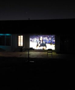 HAPPRUN Projector, Native 1080P Bluetooth Projector with 100''Screen, 9500L Portable Outdoor Movie Projector Compatible with Smartphone, HDMI,USB,AV,Fire Stick, PS5 42 51Yk4GNKTL