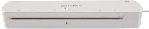 Amazon Basics 12-Inch Thermal Laminator Machine, White