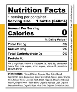 Alternative view of TEAONIC I Love My Gut Detox Tea, Herbal Tea, Hibiscus Tea With Ginger And Dandelion Root, USDA-Certified, Sugar-Free, Caffeine-Free, Pack of 12, 8 Fl. Oz Each