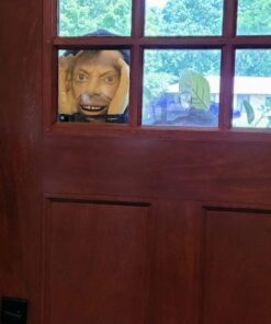 Scary Peeper Freak Halloween Decoration Peeping Tom, Indoor and Outdoor Window Hanging Mask for Spooky House Party Scares, Tricks, and Laughs, Novelty Décor 22 51Yqe3Rv0vL