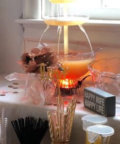 Nostalgia Vintage Collection Lighted Party Fountain Original 26 51YuU4W6aEL