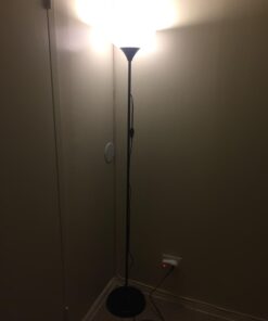IKEA 101.398.79 NOT Floor Uplight Lamp, 69", Black 32 51YuyEverTL