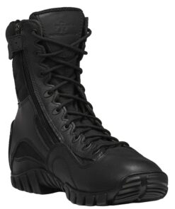 Tactical Research Khyber TR960Z 8" Lightweight Black Tactical Boots for Men with Zipper - Designed for Police, EMS, and Security Personnel with Vibram Ibex Traction Outsole 8.5 6 51Yypn66aHL 1