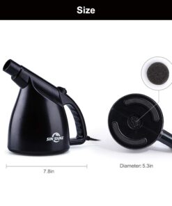 SIN SHINE - Compressed Air 3.0- Multi-Use Electric Air Duster for Cleaning Dust, Hairs, Crumbs, Scraps for Laptop, Computer, Replaces Compressed Air Cans (AD01-Black) Ad01-black 24 51Z8oIzXalL