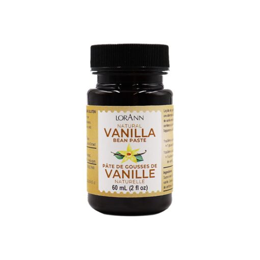 LorAnn Natural Vanilla Bean Paste, 2 ounce 2 Fl Oz (Pack of 1)