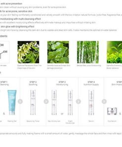 NOTS Korean Cosmetics All Natural Acne Pore Deep Facial Cleanser - Acne Treatment for Face with Salicylic Acid (Facial Cleanser) 19 51ZJtYW3FL
