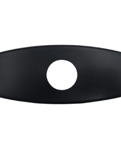 Wovier Faucet Plate,Oil Rubbed Bronze Sink Hole Cover Plate,6" Escutcheon Plate 304 Stainless Steel Deck Plate for 1 or 3 Hole Bathroom or Kitchen Sink Faucet Mixer Tap,Black Oil Rubbed Bronze 21 51ZK8PJQl6L