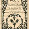 Prayer Parchment Posters Owl 49 51ZU8lgiAGL