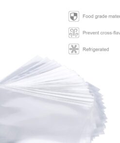 Alternative view of Enenes Cello Treat Bag, 200 PCS Cellophane Goody Bags, Party Favor Bag, Clear Candy Bags, Metallic with Twist Ties for Gift Bakery Cookies Dessert (5X7 Inch，200PCS) 5X7 Inch，200PCS