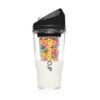 CRUNCHCUP A Portable Cereal Cup - No Spoon. No Bowl. It's Cereal On The Go, XL Black 71 51ZWQ24kIL