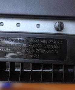 Swingline 3 Hole Punch, 2- 3 Hole Adjustable Desktop Puncher, 10 Sheet Punch Capacity, Precision Pro, Black/Silver (74037) 40 51ZXMDAcH6L