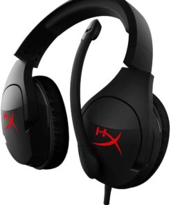 HyperX Cloud Stinger – Gaming Headset, Lightweight, Comfortable Memory Foam, Swivel to Mute Noise-Cancellation Mic, Works on PC, PS4, PS5, Xbox One/Series X|S, Nintendo Switch and Mobile ,Black 25 51Za9haHYGL