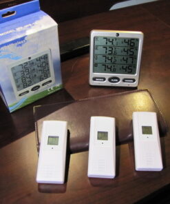 Ambient Weather WS-10 Wireless Indoor/Outdoor 8-Channel Thermo-Hygrometer with Three Remote Sensors 41 51ZgZkwUeeL